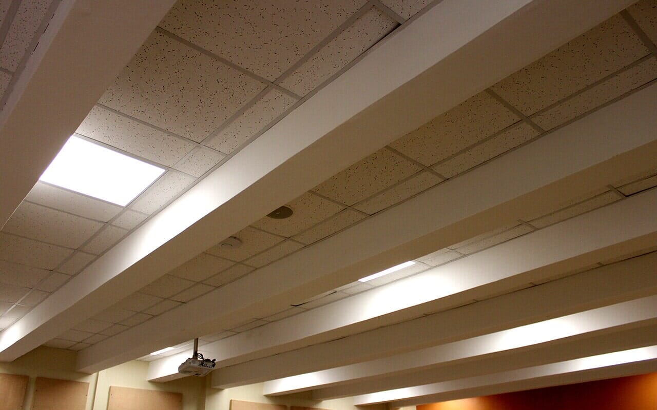 Ceiling lighting at West Nairobi School Karen