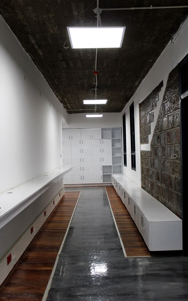 Interior corridor lighting